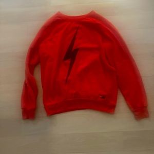 Aviator Nation red crewneck